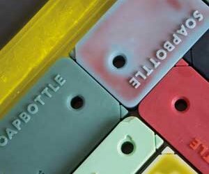 Organikus szappanflakon